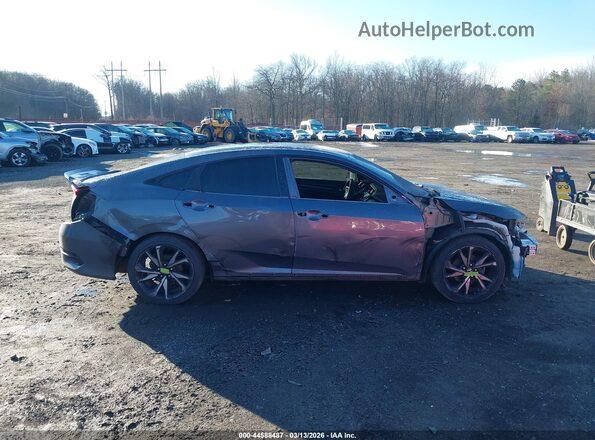 2HGFC2F89KH565955 2019 HONDA CIVIC Gray 