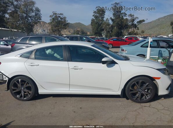 2HGFC2F89MH513146 2021 HONDA CIVIC White Vista interior trasera