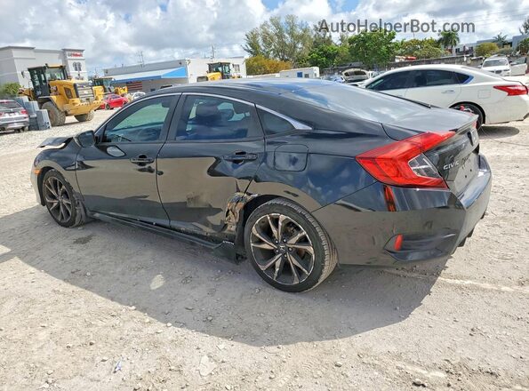 2HGFC2F8XKH553216 2019 HONDA CIVIC Black 