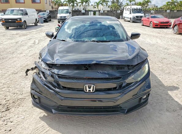 2HGFC2F8XKH553216 2019 HONDA CIVIC Black 
