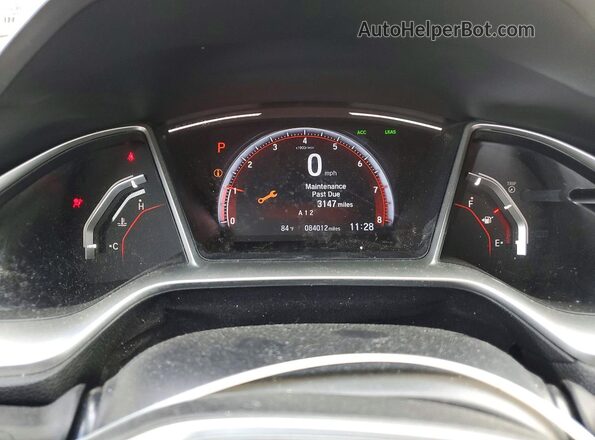 2HGFC2F8XKH553216 2019 HONDA CIVIC Black 