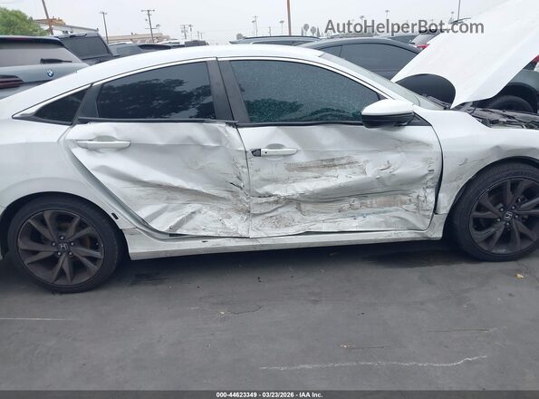 2HGFC2F8XLH595452 2020 HONDA CIVIC Белый Вид спереди
