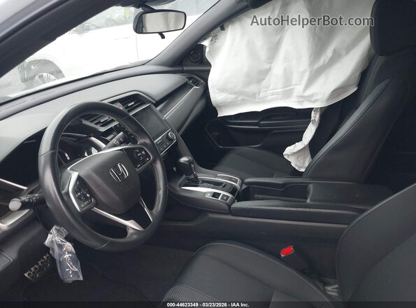 2HGFC2F8XLH595452 2020 HONDA CIVIC Белый Вид салона спереди