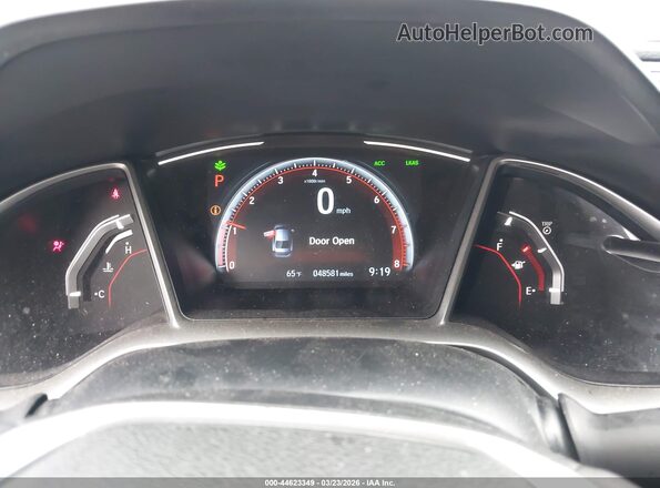 2HGFC2F8XLH595452 2020 HONDA CIVIC Белый Вид задних сидений