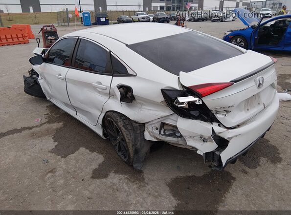 2HGFC2F8XMH558483 2021 HONDA CIVIC White Trasero izquierdo