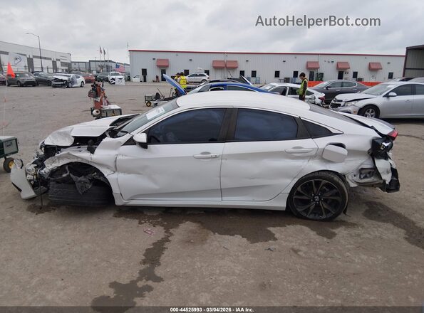 2HGFC2F8XMH558483 2021 HONDA CIVIC White Vista interior de 360 grados
