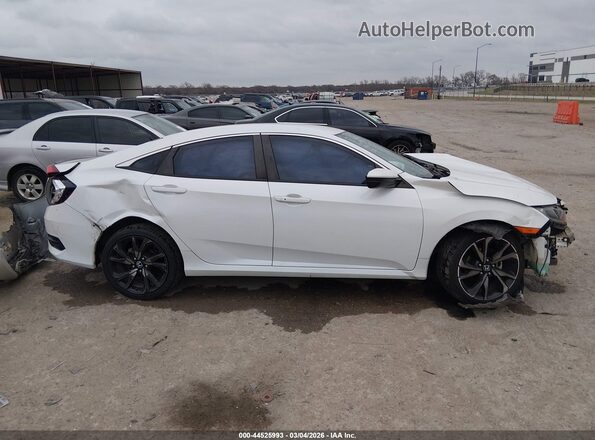 2HGFC2F8XMH558483 2021 HONDA CIVIC White Vista interior trasera