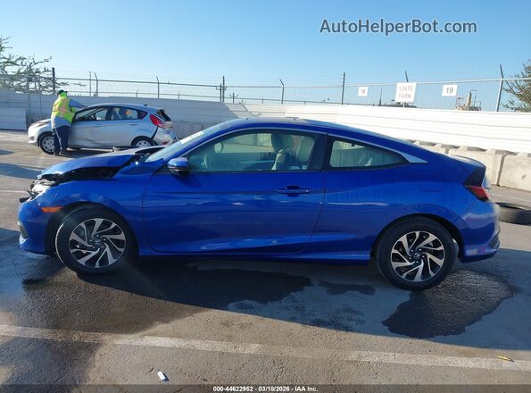 2HGFC4B03JH306680 2018 HONDA CIVIC Blue 360 interior view