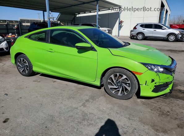 2HGFC4B05HH303709 2017 HONDA CIVIC Green Delantero derecho