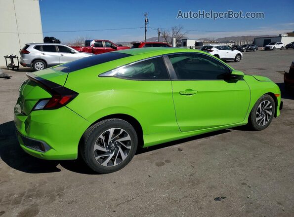 2HGFC4B05HH303709 2017 HONDA CIVIC Green Trasero derecho