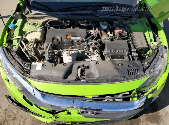2HGFC4B05HH303709 2017 HONDA CIVIC Green Vista interior trasera