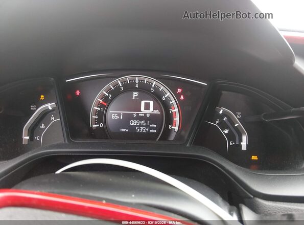 2HGFC4B07GH308117 2016 HONDA CIVIC Red 