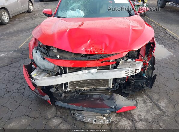 2HGFC4B09JH309177 2018 HONDA CIVIC Red Widok z przodu