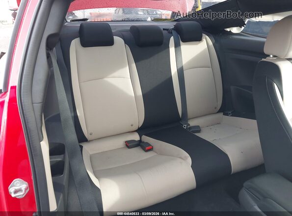 2HGFC4B09JH309177 2018 HONDA CIVIC Red Widok naklejki z numerem VIN