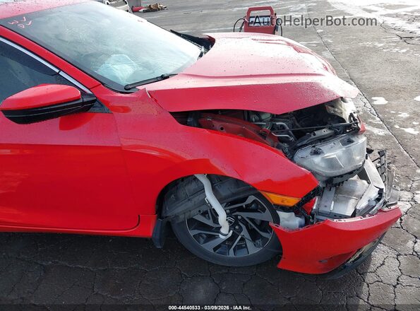 2HGFC4B09JH309177 2018 HONDA CIVIC Red 