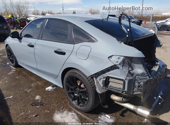 2HGFE1E53PH471220 2023 HONDA CIVIC Blue Հետևի ձախ