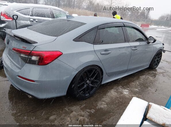 2HGFE1E56NH472102 2022 HONDA CIVIC Blue Rear right