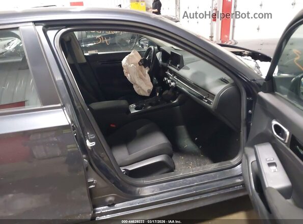 2HGFE1F73PH325139 2023 HONDA CIVIC Gray Вид салону спереду