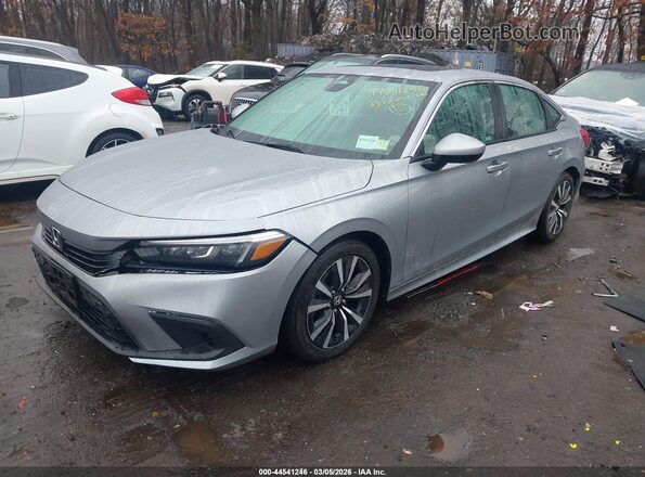 2HGFE1F76PH302213 2023 HONDA CIVIC Silver Առջևի ձախ երեք քառորդ տեսարան