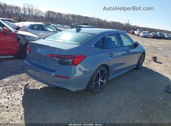 2HGFE1F96RH332266 2024 HONDA CIVIC Синий Задняя правая четверть