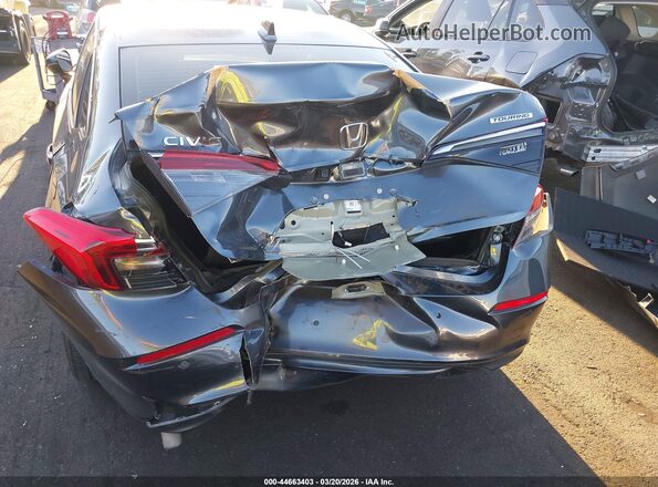 2HGFE1F99PH302160 2023 HONDA CIVIC Gray Vista frontal