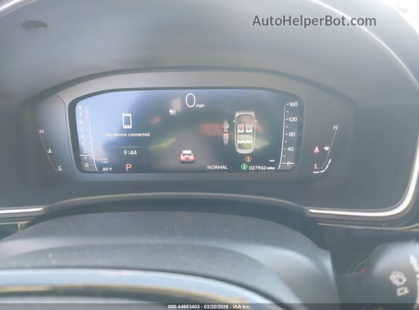 2HGFE1F99PH302160 2023 HONDA CIVIC Gray Vista de los asientos traseros