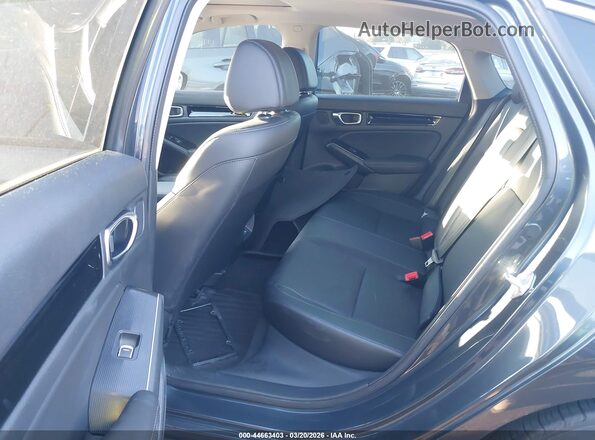 2HGFE1F99PH302160 2023 HONDA CIVIC Gray Vista de la etiqueta del VIN