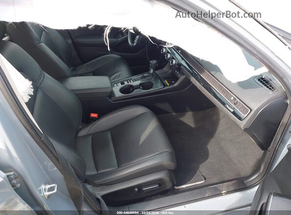 2HGFE1F9XPH304337 2023 HONDA CIVIC Gray Вид салону спереду