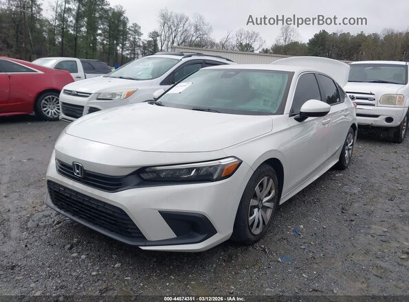 2HGFE2F22NH508099 2022 HONDA CIVIC White Передня ліва чверть