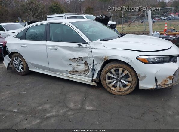 2HGFE2F25TH514332 2026 HONDA CIVIC White Rear interior view