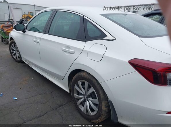 2HGFE2F25TH514332 2026 HONDA CIVIC White 360 interior view