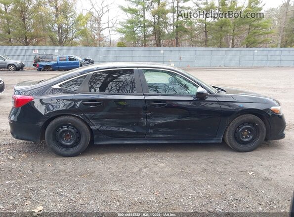 2HGFE2F26NH558617 2022 HONDA CIVIC Black Widok wnętrza z tyłu