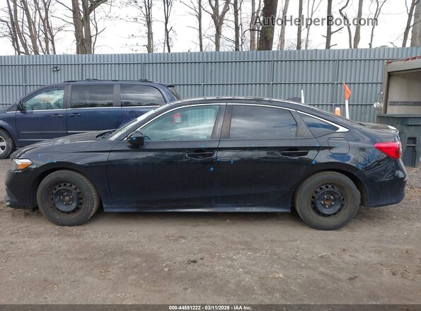 2HGFE2F26NH558617 2022 HONDA CIVIC Black Widok wnętrza 360 stopni