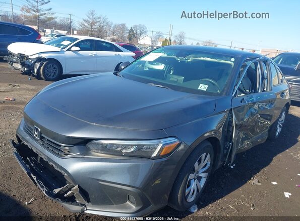 2HGFE2F26RH559627 2024 HONDA CIVIC Gray Widok z przodu