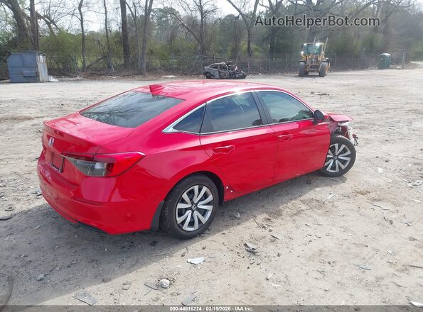 2HGFE2F27RH580423 2024 HONDA CIVIC Red Tył prawy