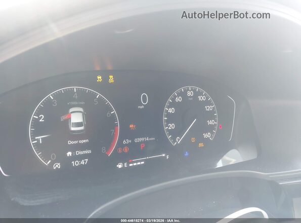 2HGFE2F27RH580423 2024 HONDA CIVIC Red Widok tylnych siedzeń