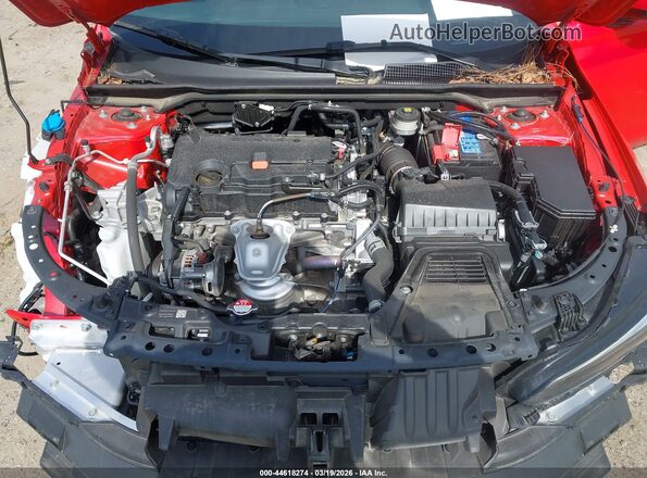 2HGFE2F27RH580423 2024 HONDA CIVIC Red Widok z tyłu