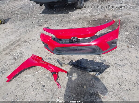 2HGFE2F27RH580423 2024 HONDA CIVIC Red Widok zestawu wskaźników