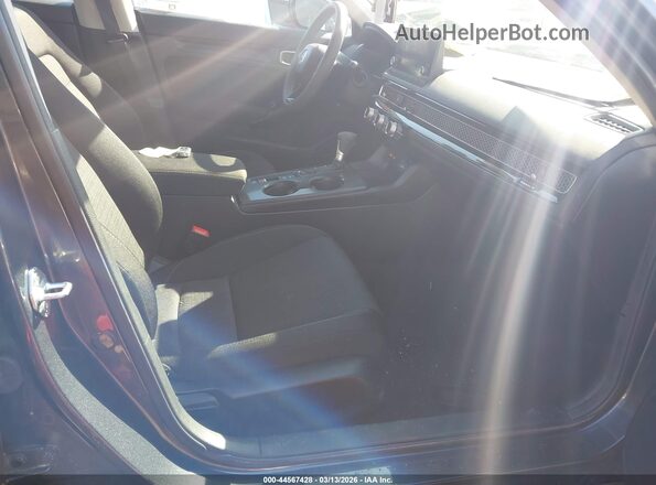 2HGFE2F28RH533949 2024 HONDA CIVIC Black Вид салону спереду