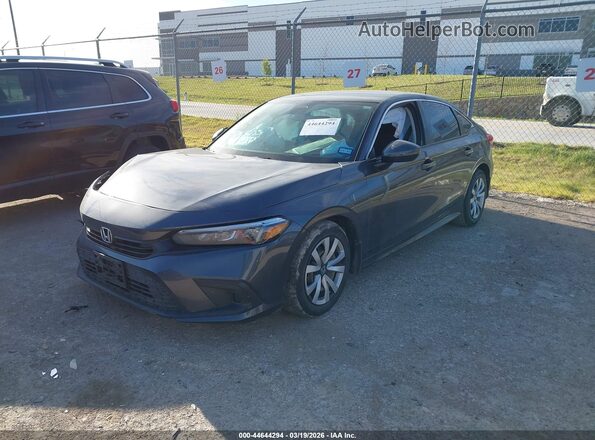 2HGFE2F29PH541622 2023 HONDA CIVIC Gray Vista tres cuartos delantera izquierda