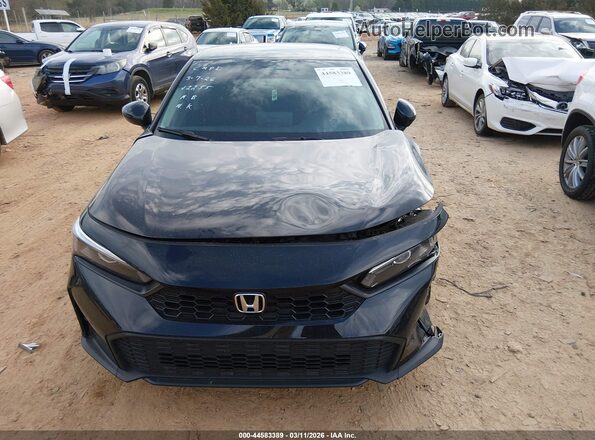 2HGFE2F29SH592255 2025 HONDA CIVIC Черный Вид щитка приборов