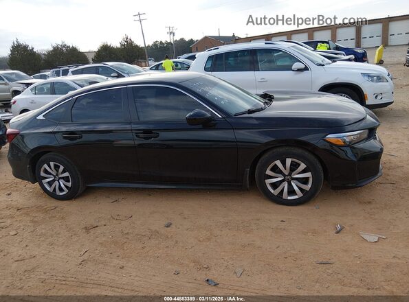 2HGFE2F29SH592255 2025 HONDA CIVIC Черный Вид задней части салона
