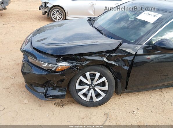 2HGFE2F29SH592255 2025 HONDA CIVIC Черный Вид спереди
