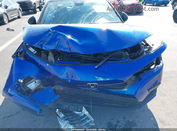 2HGFE2F50PH515355 2023 HONDA CIVIC Синий Вид спереди