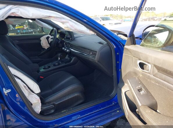 2HGFE2F50PH515355 2023 HONDA CIVIC Синий Вид салона спереди