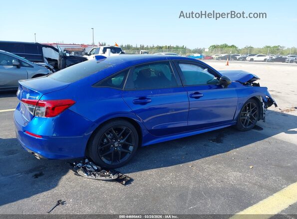 2HGFE2F50PH515355 2023 HONDA CIVIC Синий Задняя правая четверть