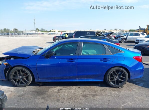 2HGFE2F50PH515355 2023 HONDA CIVIC Синий Панорамный вид салона 360°