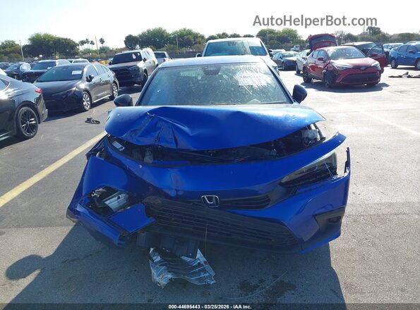 2HGFE2F50PH515355 2023 HONDA CIVIC Синий Вид щитка приборов