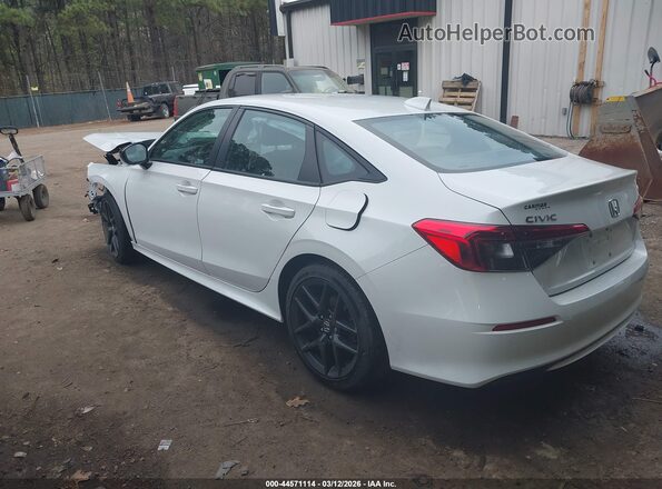 2HGFE2F51NH602873 2022 HONDA CIVIC Белый Задняя левая четверть