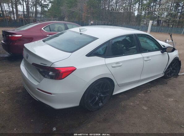 2HGFE2F51NH602873 2022 HONDA CIVIC Белый Задняя правая четверть